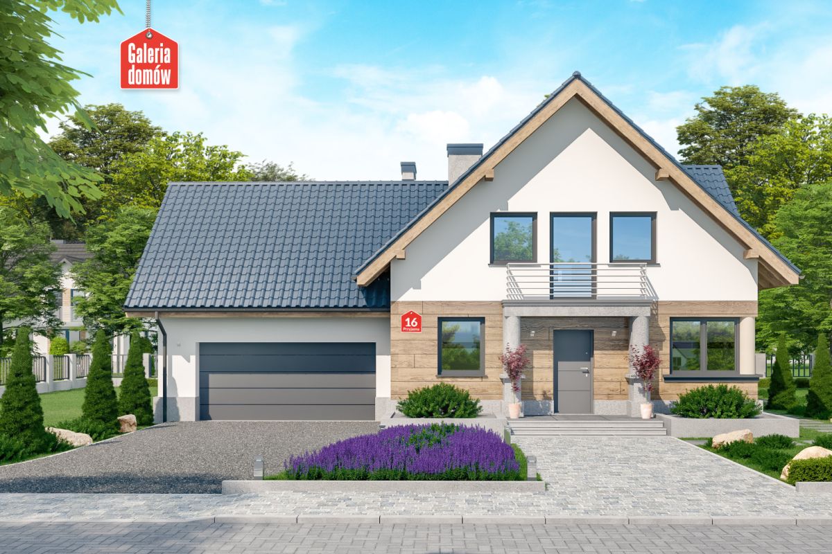 Dom przy Przyjaznej 16 - projekt domu z piwnicą